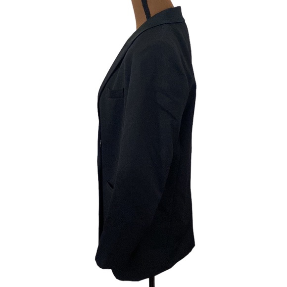 BA&SH Bonjovi double breasted blazer with sequin trim in noir black size 8 - Picture 5 of 14